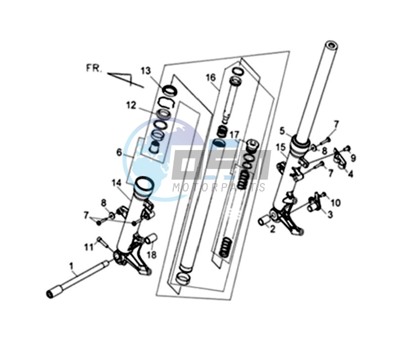 FRONT FORK CPL