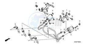 CBF1000FB drawing IGNITION COIL