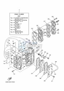 40VEO drawing CYLINDER--CRANKCASE