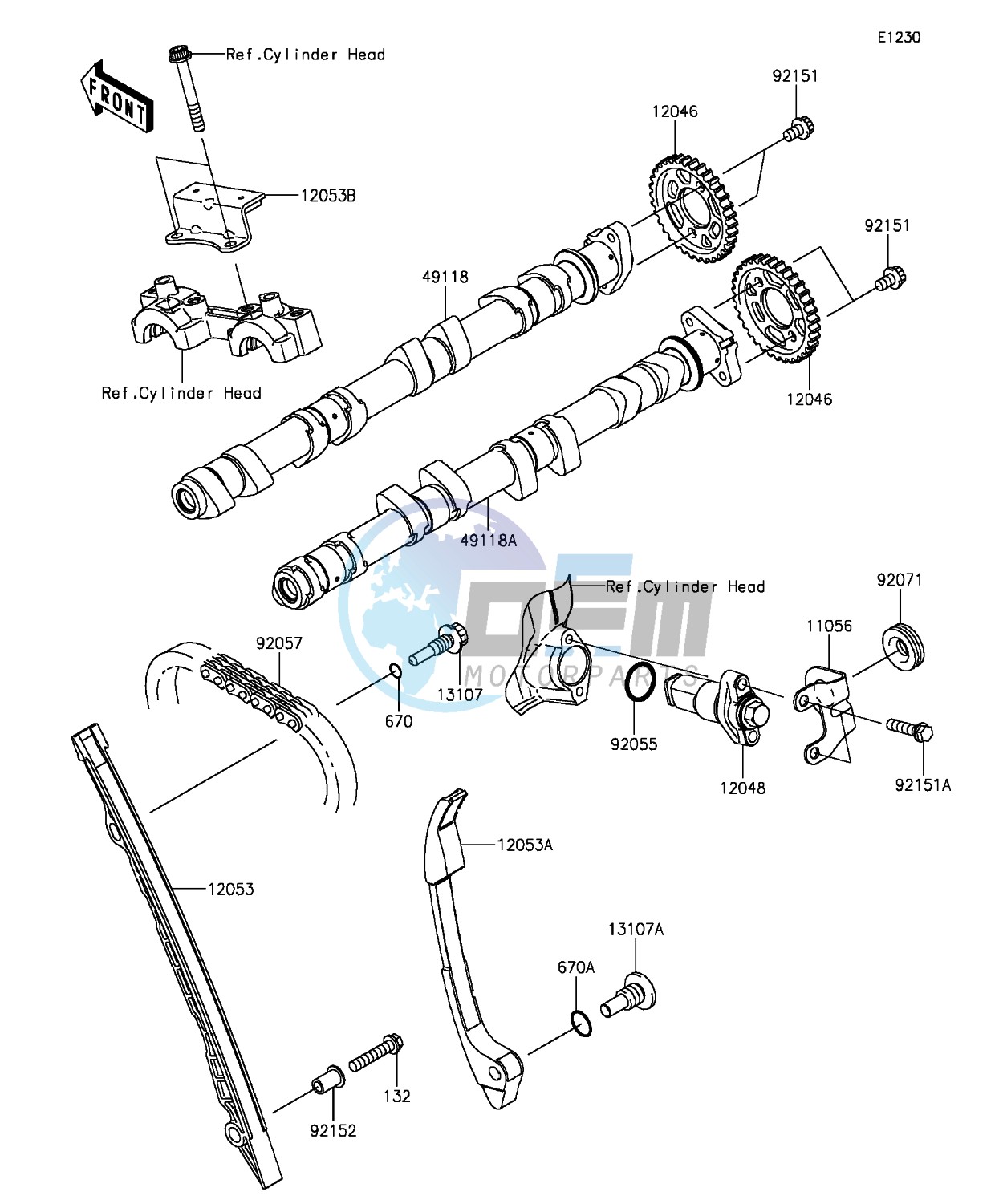 Camshaft(s)/Tensioner