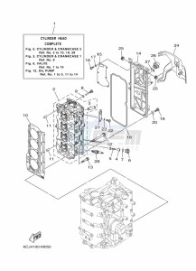 F40GETL drawing CYLINDER--CRANKCASE-2