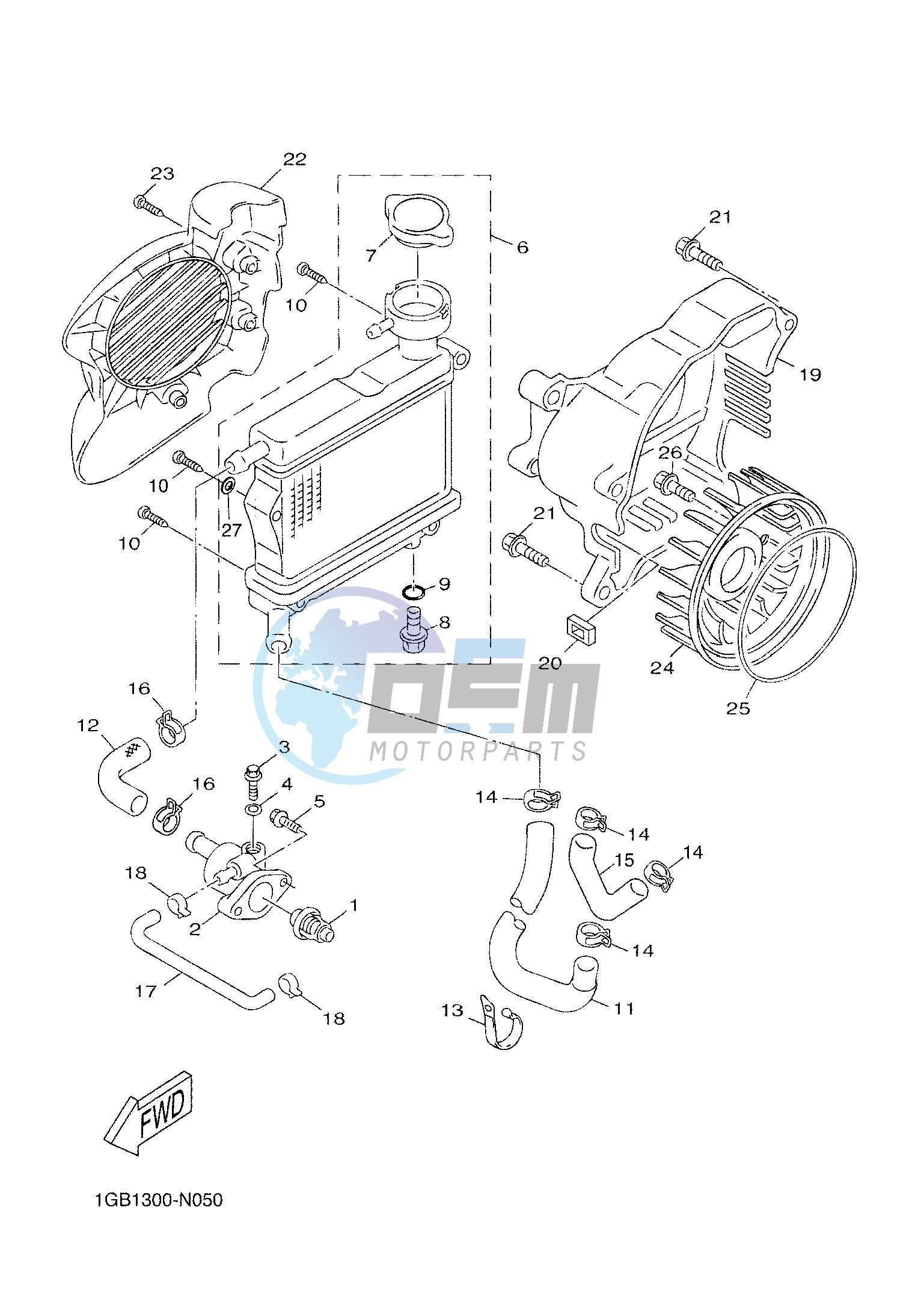 RADIATOR & HOSE