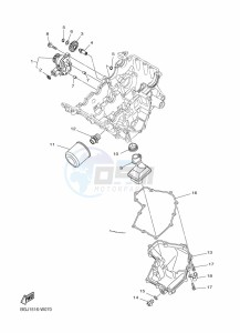 MT-25 MTN250-A (BGJ1) drawing OIL PUMP