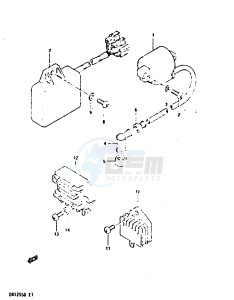 DR125S (Z-D) drawing ELECTRICAL