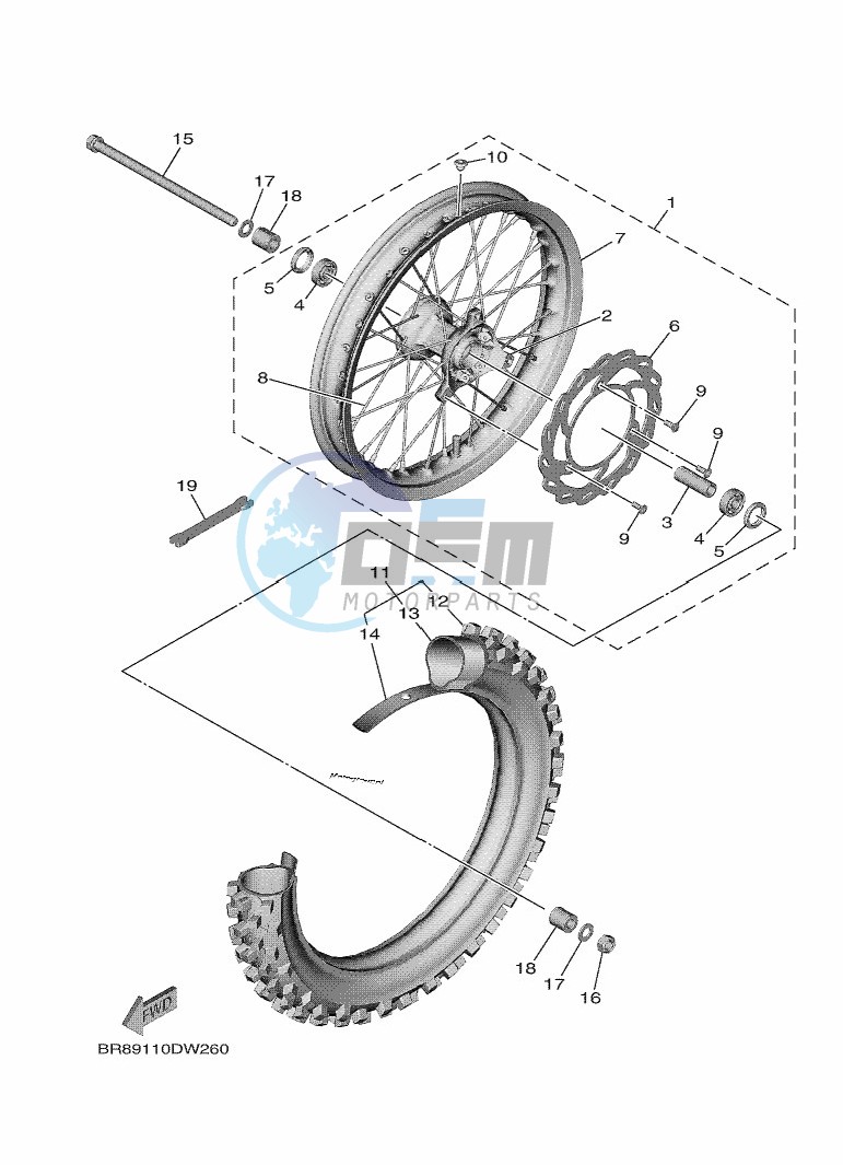 FRONT WHEEL