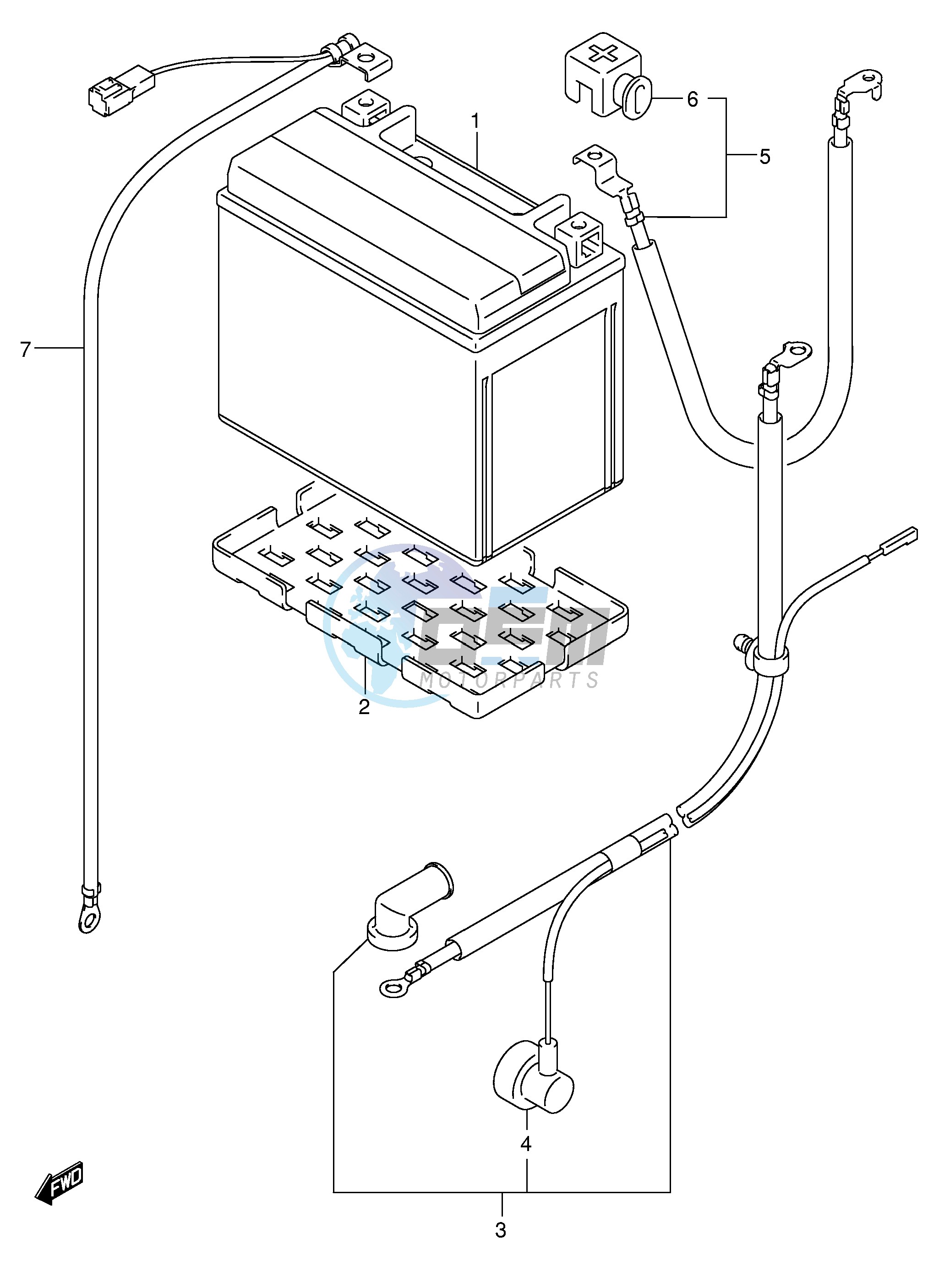 BATTERY (SV1000 U1 U2)