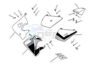 RCR_SMT 50 drawing Side cover - Spoiler