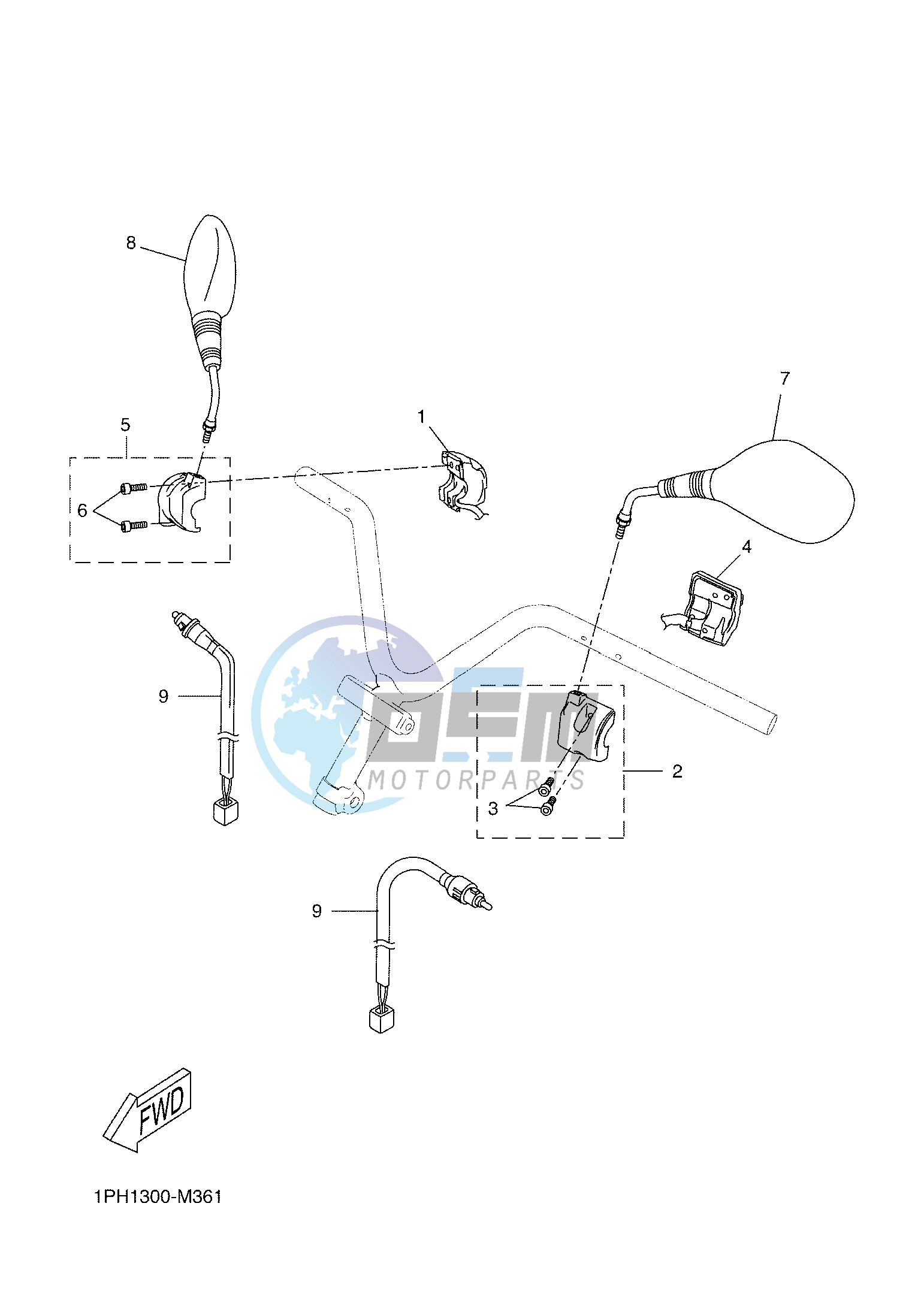 HANDLE SWITCH & LEVER