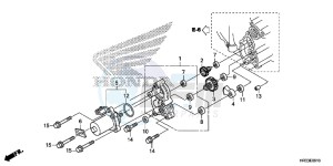 TRX420FA2E TRX420 Europe Direct - (ED) drawing CONTROL MOTOR