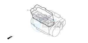 CBR600F3 drawing GASKET KIT A