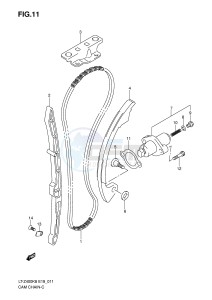 LT-Z400 (E19) drawing CAM CHAIN