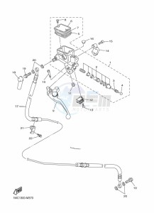 FJR1300-AE (BNP5) drawing FRONT MASTER CYLINDER 2