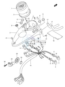 VL125 (E2) drawing SPEEDOMETER (MODEL K3 K4)