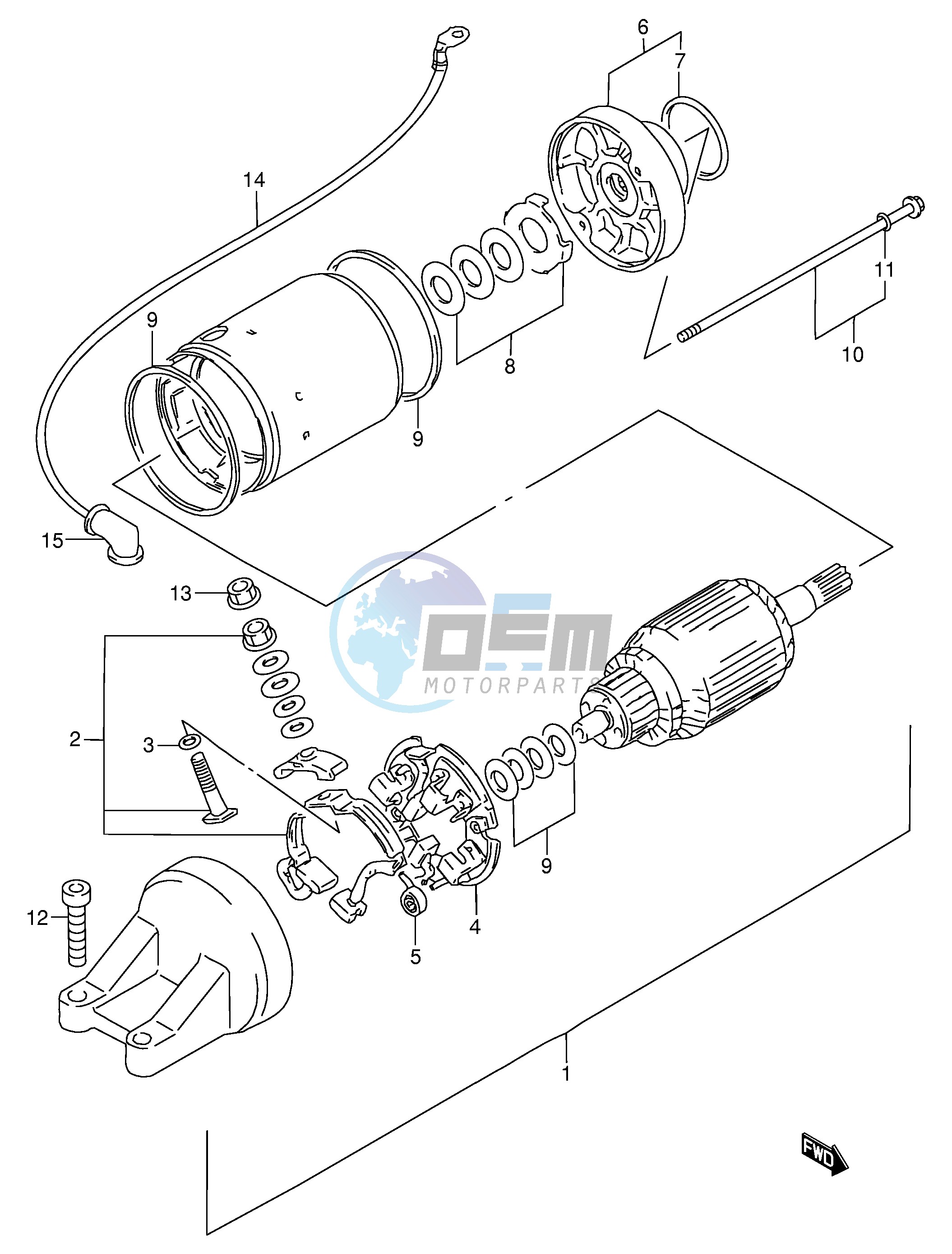 STARTING MOTOR