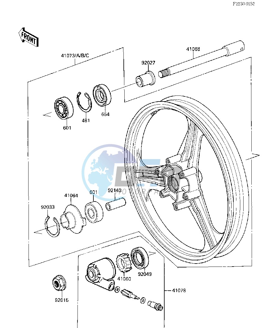 FRONT WHEEL