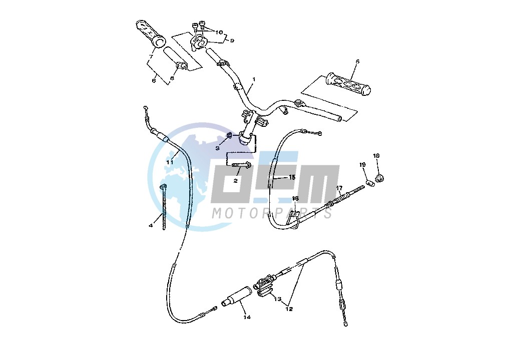 STEERING HANDLE- CABLE