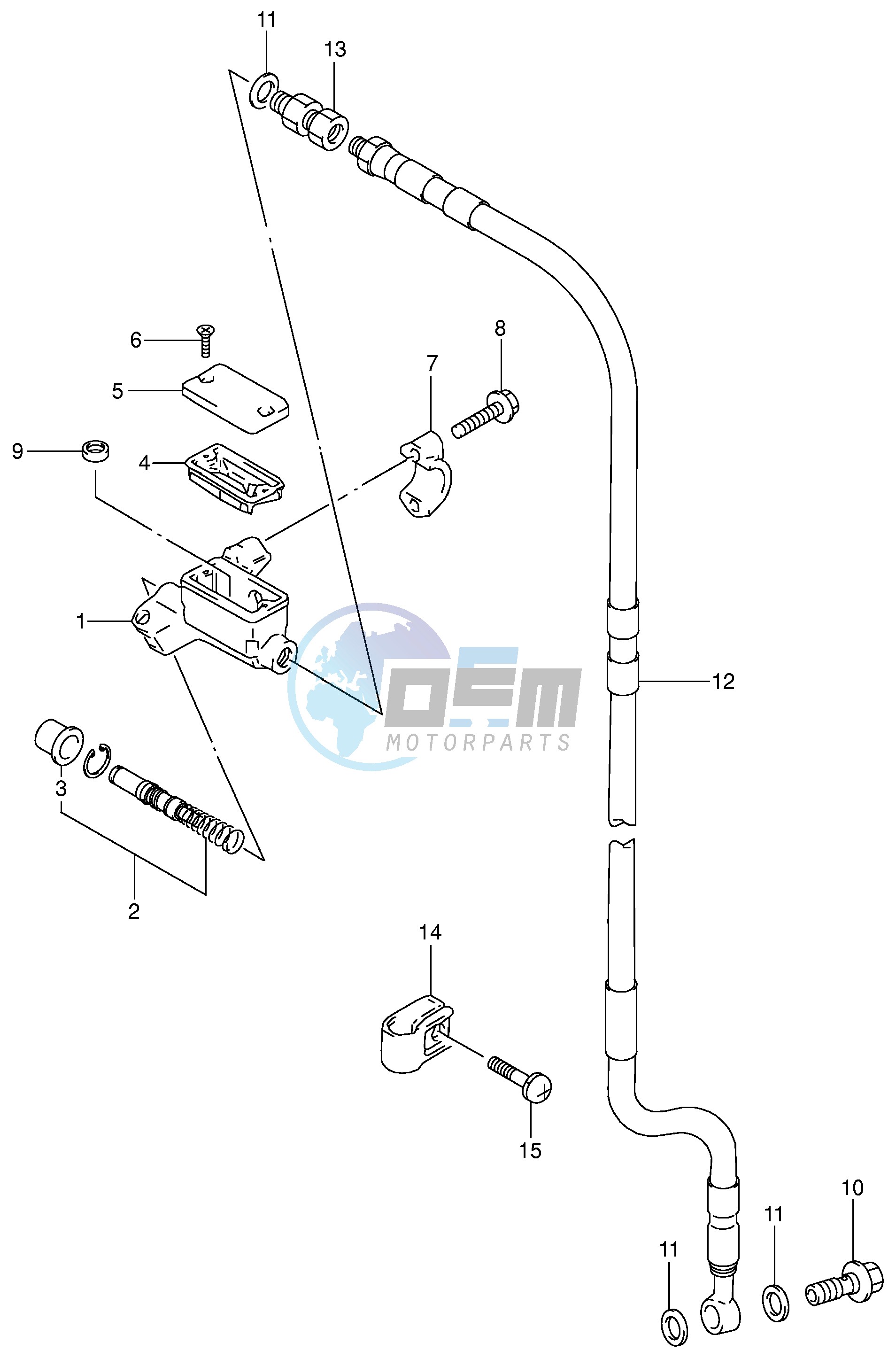 FRONT MASTER CYLINDER