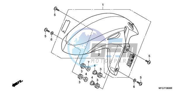 FRONT FENDER