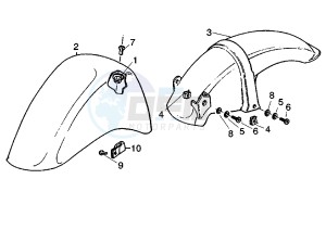 ET4 125-150 drawing Mudguard