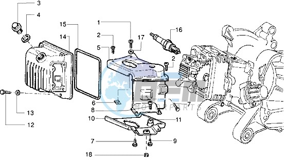 Cylinder head cover