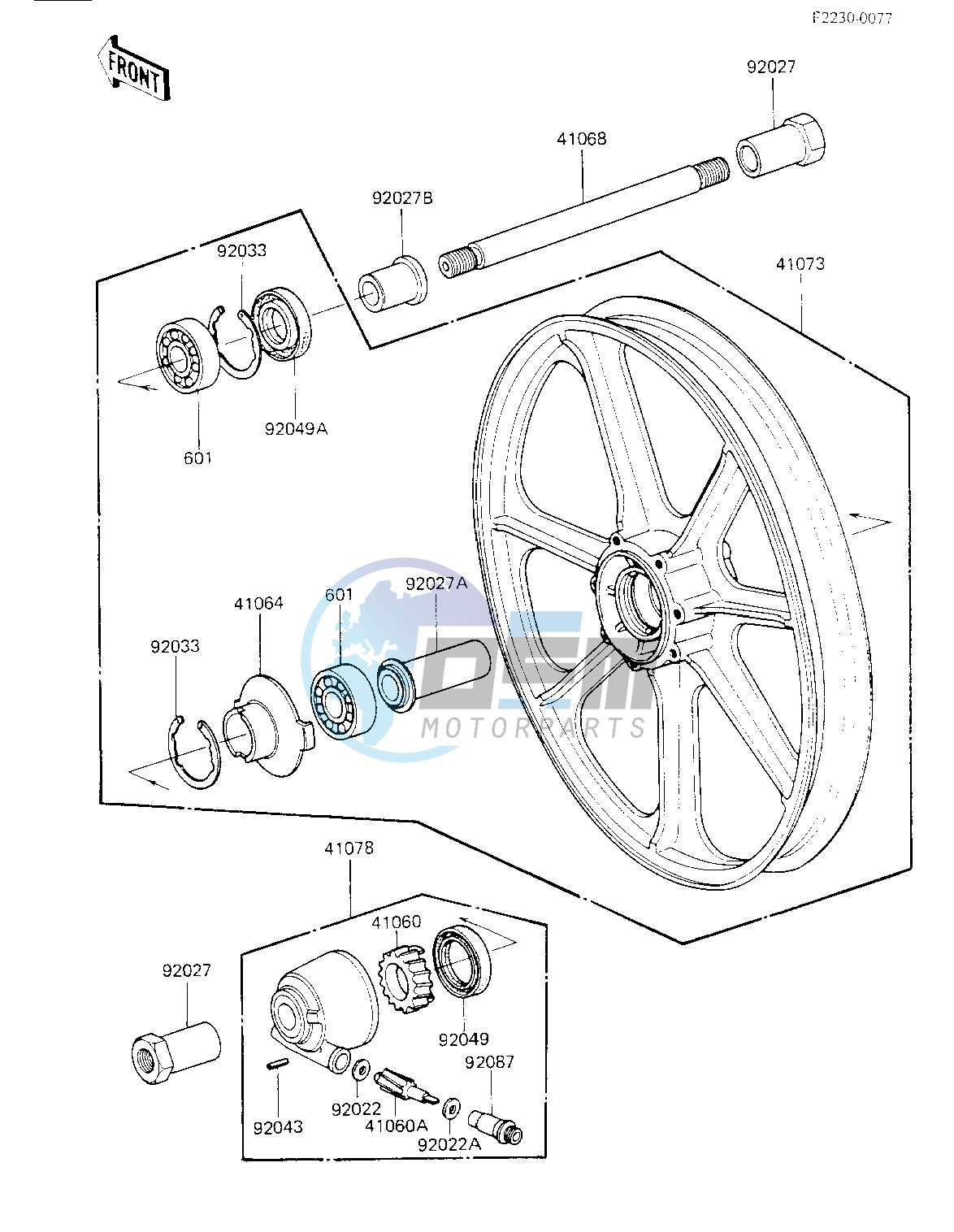 FRONT WHEEL_HUB