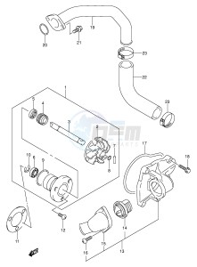 VL800 (E2) VOLUSIA drawing WATER PUMP