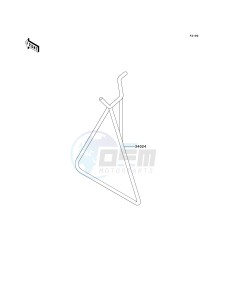 KX 125 L [KX125] (L3) [KX125] drawing STAND-- S- -