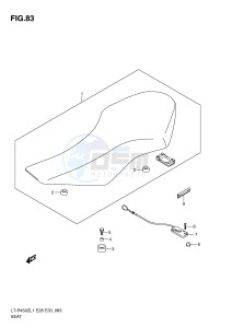 LT-R450 (E28-E33) drawing SEAT (LT-R450ZL1 E33)