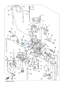 WR250F (1HC6 1HC7 1HC8) drawing CARBURETOR