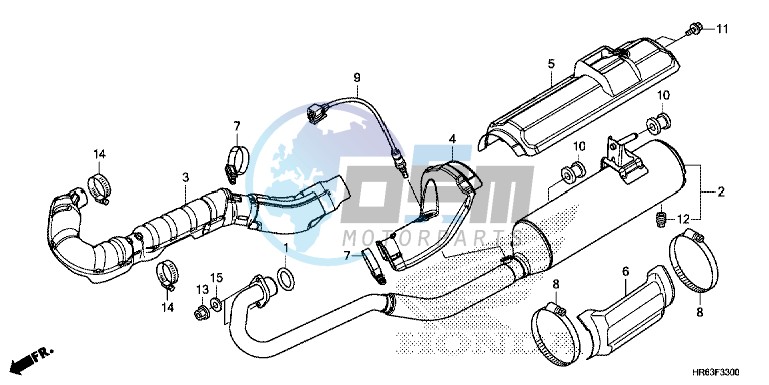 EXHAUST MUFFLER