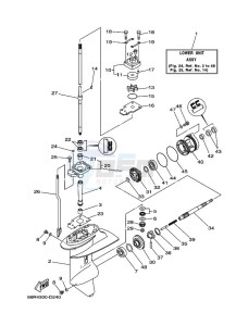 FT9-9DEX drawing LOWER-CASING-x-DRIVE-1