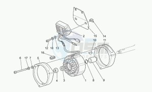 California 1100 Stone Stone drawing Generator - regulator