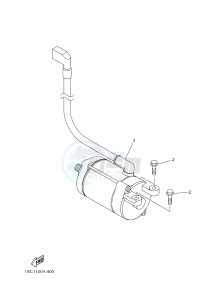 YFM300 RAPTOR 300 (1SC1) drawing STARTING MOTOR