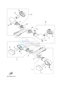 YZF-R3 YZF-R3A 321 R3 (BR53) drawing FLASHER LIGHT