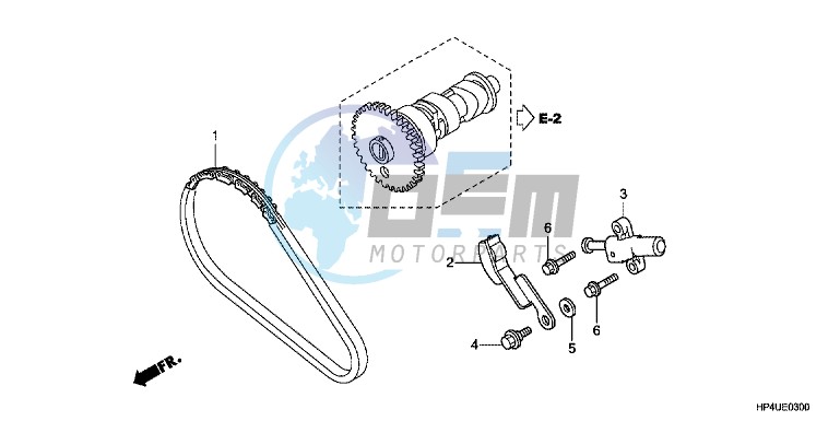 CAM CHAIN/TENSIONER