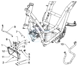 Beverly 125 drawing Electric fan