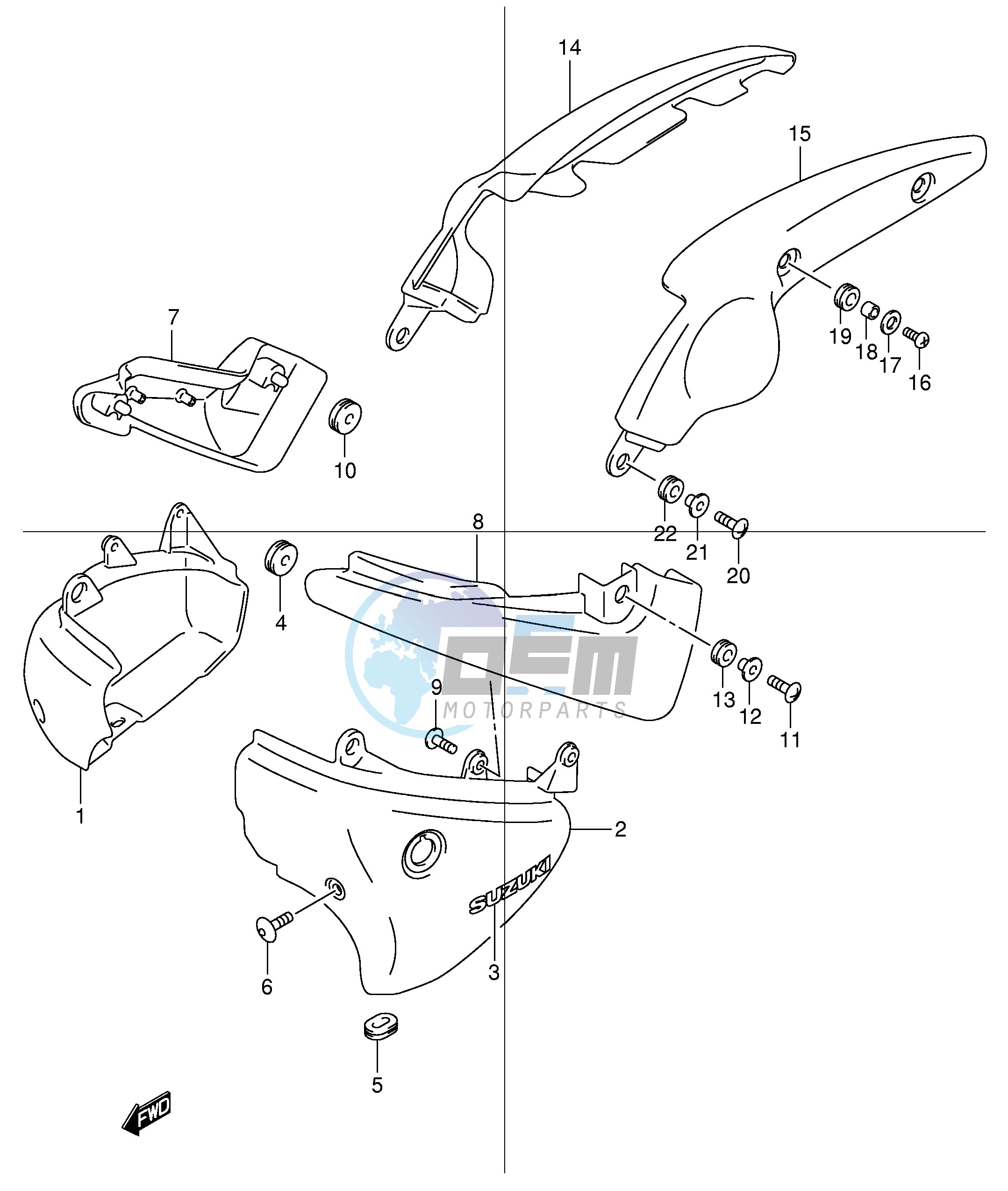 FRAME COVER (MODEL K1 K2 K3 K4)