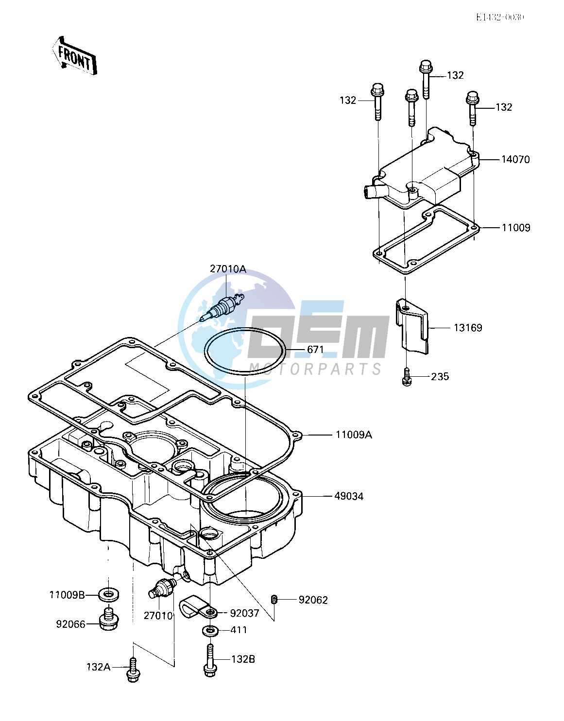 BREATHER COVER_OIL PAN