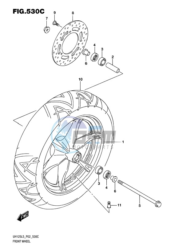 FRONT WHEEL