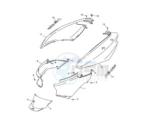 YN NEO'S 50 drawing REAR BODY