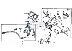 JET - 50 cc drawing TAILLIGHT