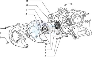 Hexagon 150 EXV1T 150cc drawing Flywheel magneto