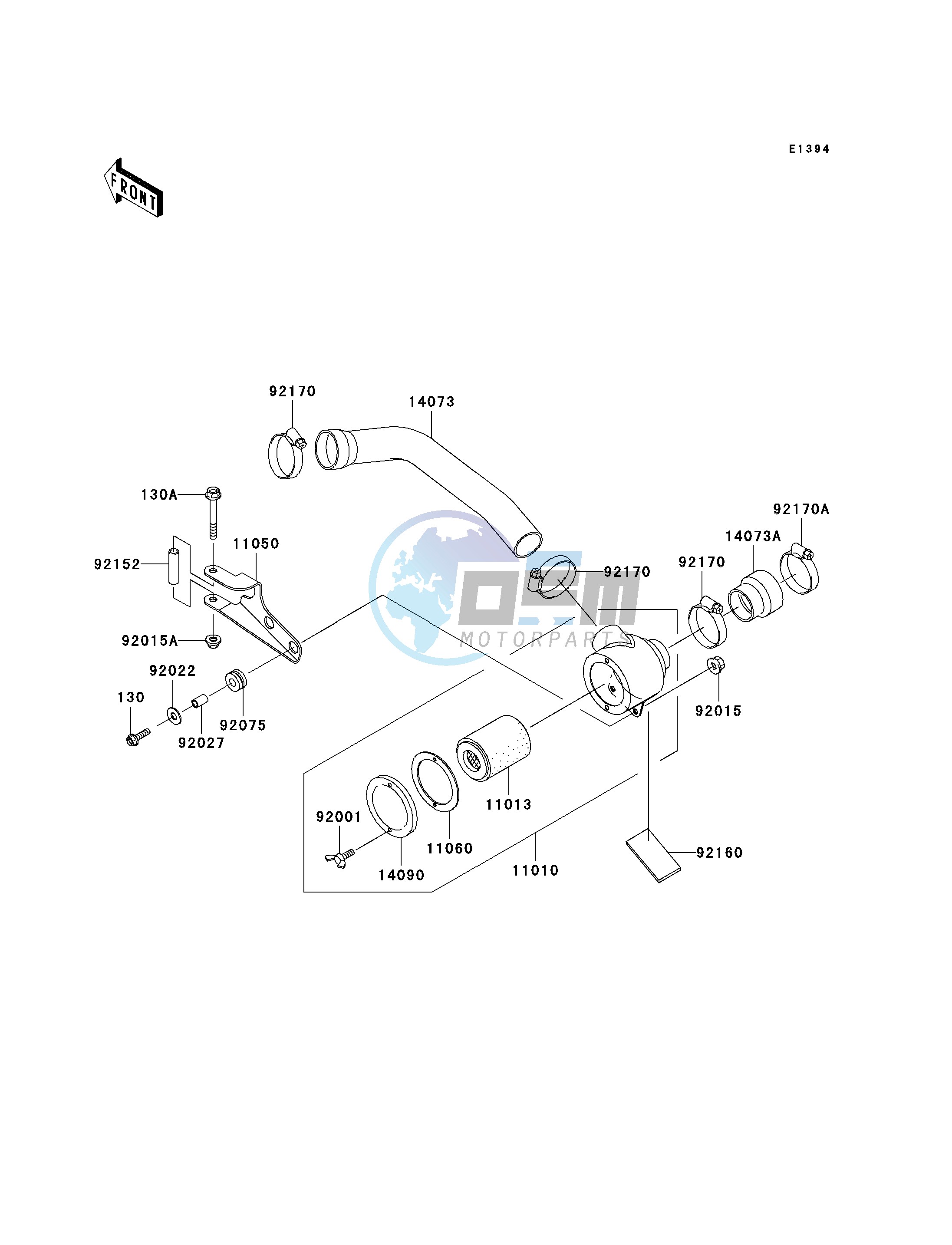 AIR CLEANER-BELT CONVERTER