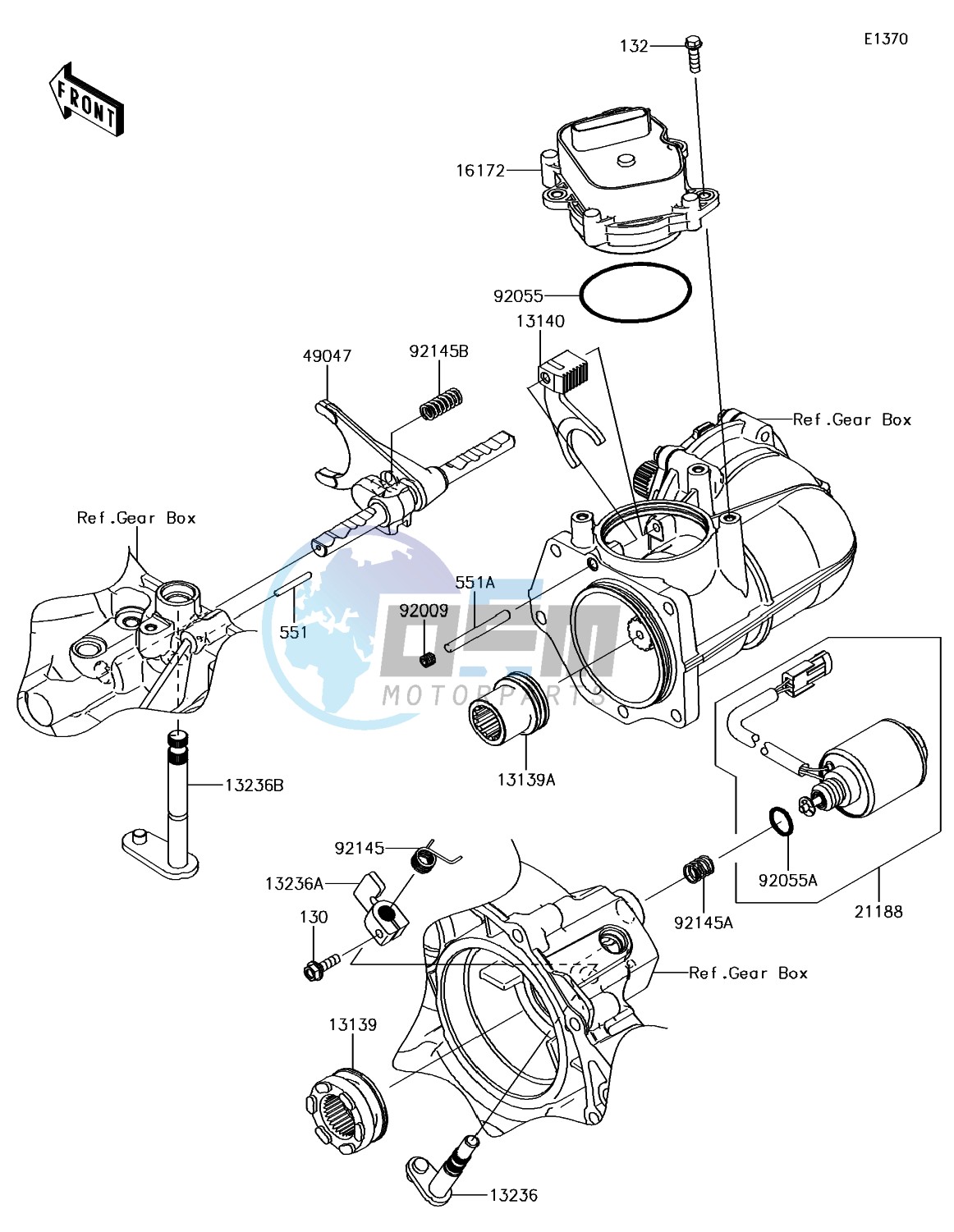 Gear Change Mechanism