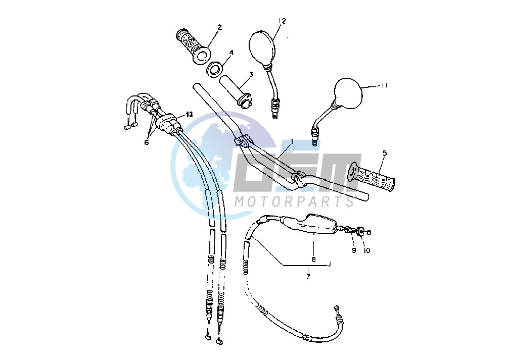 STEERING HANDLE -CABLE