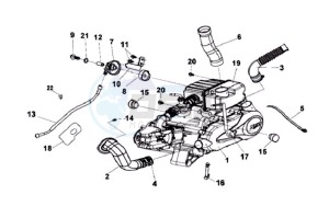 TRACKRUNNER 180 drawing MOTOR