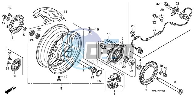 REAR WHEEL