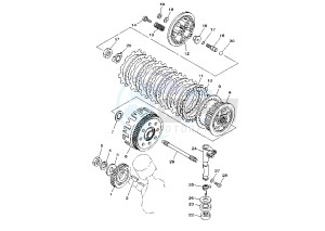 XVS A DRAG STAR CLASSIC 650 drawing CLUTCH