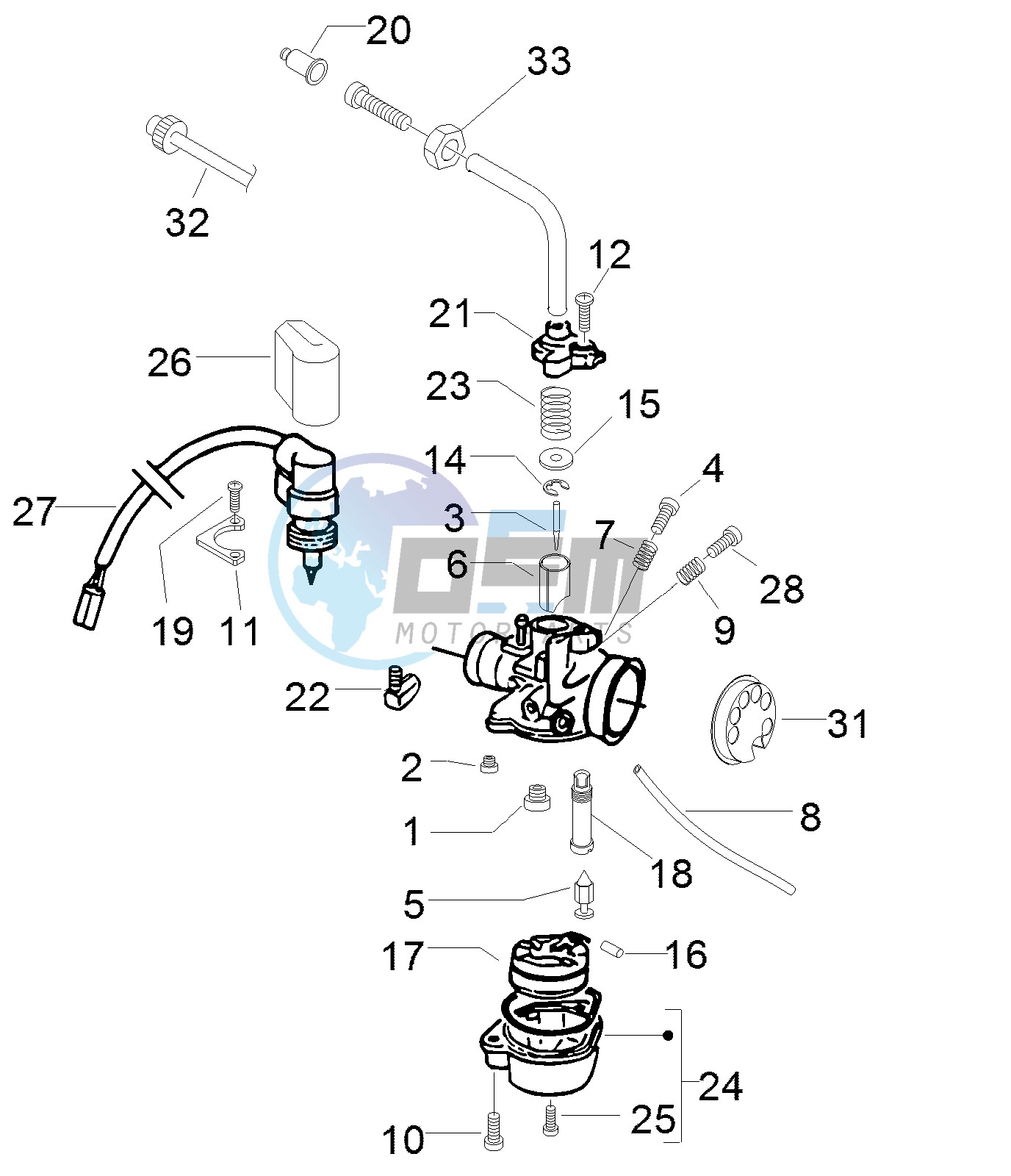 Carburetor components