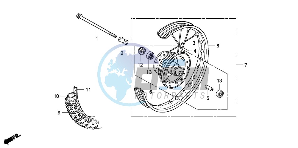 FRONT WHEEL